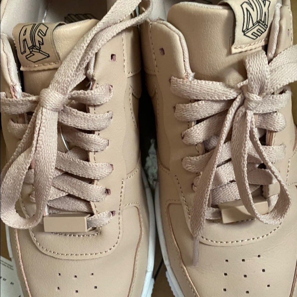 Preowned Nike Airforce 1 Size 7 Particle Beige - image 6